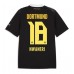Borussia Dortmund Ethan Nwaneri #18 Venkovní Dres 2026-27 Krátkým Rukávem